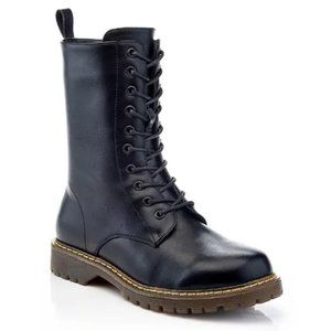 Henry Ferrera B905 Women's Tall Boots Size 8 Black